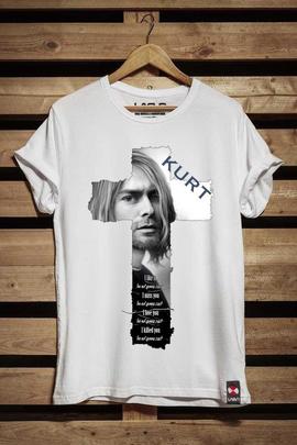 CAMISETA DE HOMBRE KURT END BLANCA