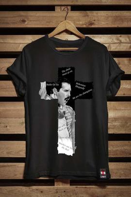 CAMISETA DE HOMBRE MERCURY END NEGRA