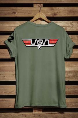 CAMISETA DE HOMBRE BATTLE VERDE CAQUI