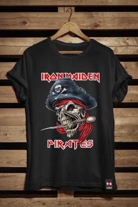 CAMISETA DE HOMBRE MAIDEN NEGRA