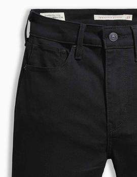 PANTALÓN VAQUERO 725™ BOOTCUT DE TIRO ALTO NEGRO