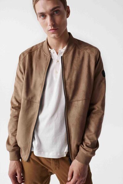 Chaquetas de ante para hombre, Chaquetas de ante sintético para hombre