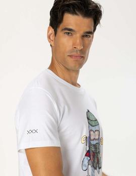 CAMISETA GSTAAD BLANCA