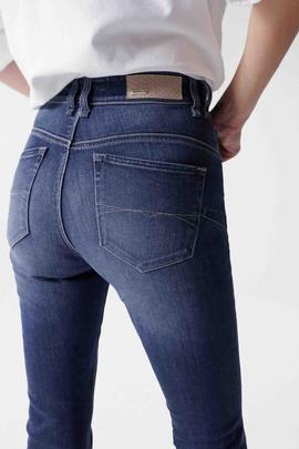 SECRET GLAMOUR SLIM FIT EN DENIM AZUL