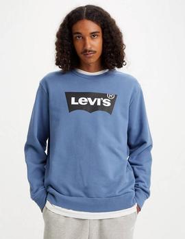 SUDADERA LEVI'S® STANDARD GRAPHIC REGULAR FIT AZUL