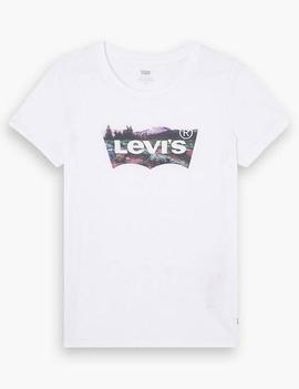 CAMISETA LEVI’S® THE PERFECT TEE BATWING BRIGHT WHITE