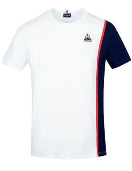 CAMISETA DE HOMBRE SAISON 1 BLANCA Y AZUL MARINO