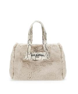 BOLSO RUE MADAM PARIS EDEN ROC M FUR BEIGE