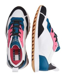 TOMMY JEANS TRACK CLEAT PETROL