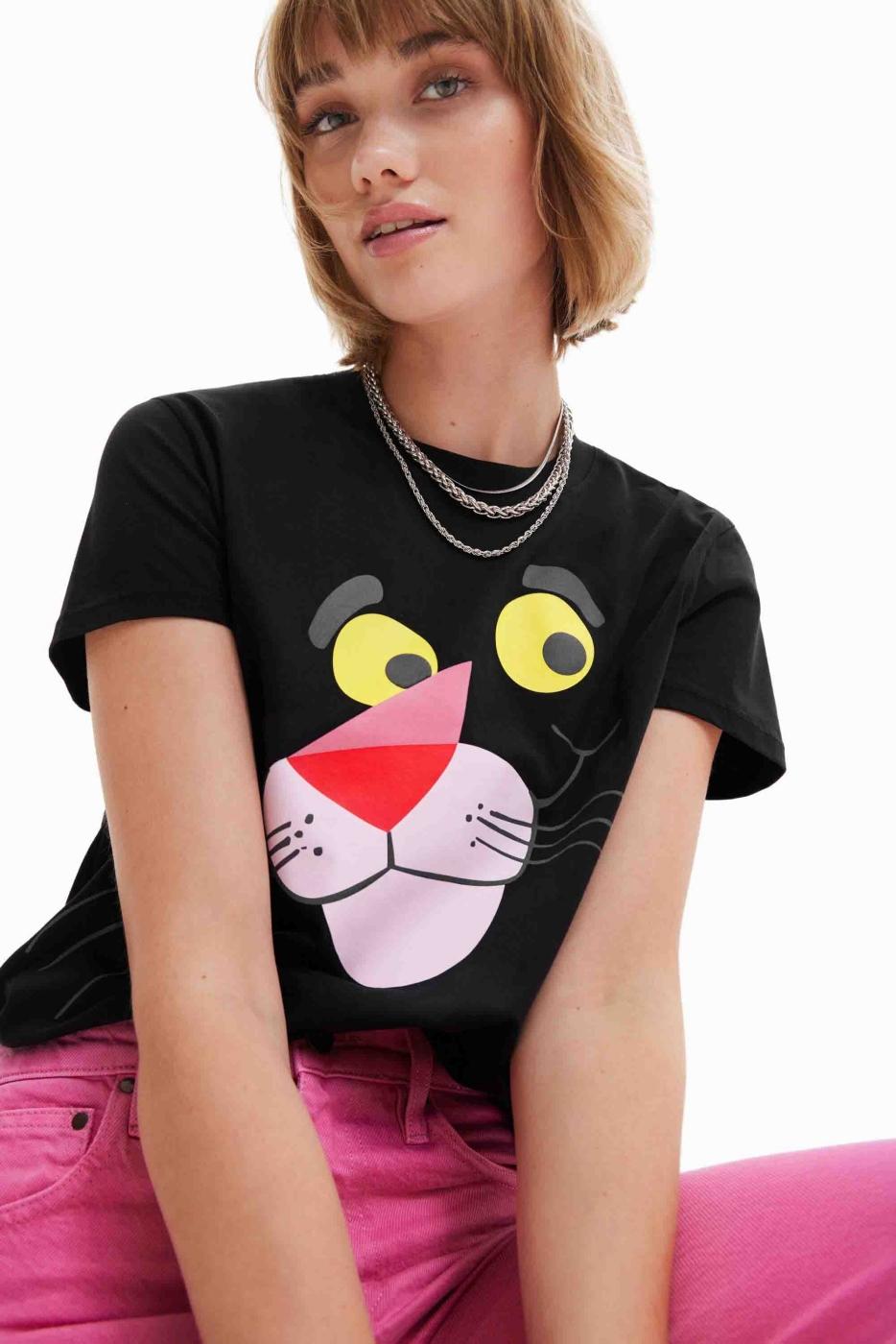 Pantera Negra Playera Sublimada Negra Taza De Pantera Negra De Los