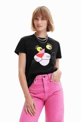 CAMISETA PINK PANTHER NEGRA