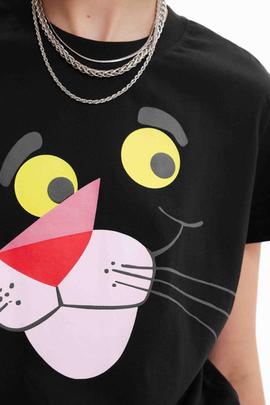 CAMISETA PINK PANTHER NEGRA