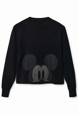 JERSEY PATCH MICKEY MOUSE NEGRO