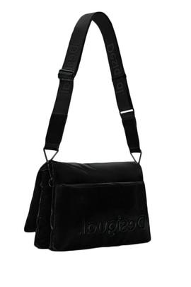 BOLSO BANDOLERA DORMUD MENSAJES NEGRO