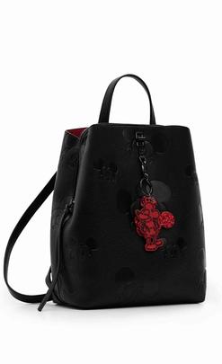 BOLSO MOCHILA MICKEY MOUSE NEGRO