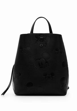 BOLSO MOCHILA MICKEY MOUSE NEGRO