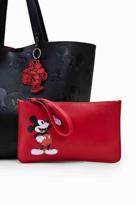 BOLSO SHOPPER MICKEY MOUSE NEGRO