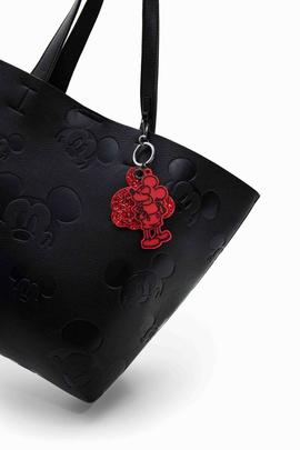 BOLSO SHOPPER MICKEY MOUSE NEGRO