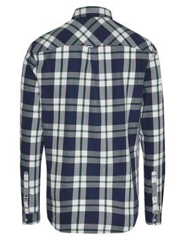 CAMISA REGULAR FIT ESSENTIAL CHECK CUADROS MULTICOLOR