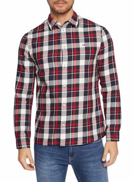 CAMISA REGULAR FIT ESSENTIAL CHECK CUADROS MULTICOLOR