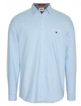 CAMISA REGULAR FIT SERIF LINEAR OXFORD CELESTE