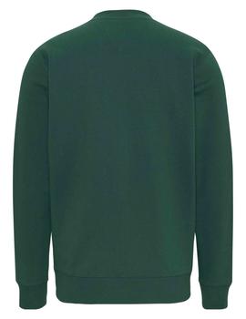 SUDADERA REGULAR FIT ESSENTIAL GRAPHIC VERDE