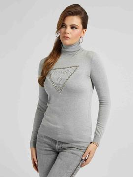 JERSEY CUELLO ALTO NOEMI GRIS