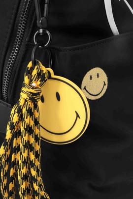 MOCHILA SMILEY CASUAL MOMBASA NEGRA