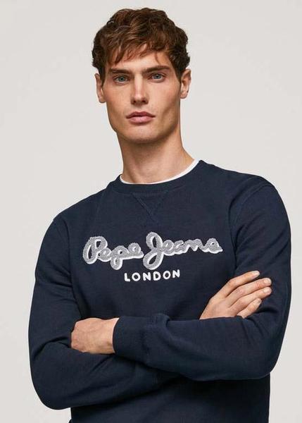 Pepe Jeans EDWARD CREW - Sudadera - dulwich/azul marino 