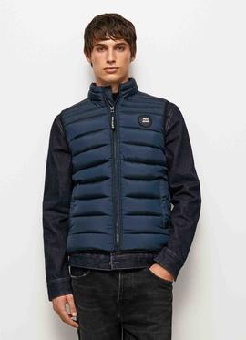 CHALECO ACOLCHADO JACK VEST AZUL MARINO