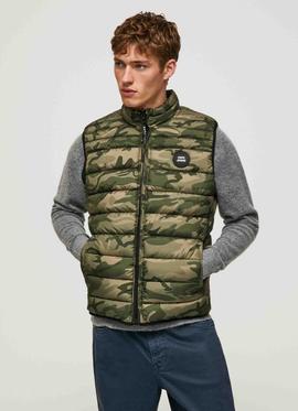 CHALECO ACOLCHADO JACK VEST CAMO