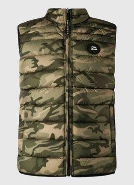 CHALECO ACOLCHADO JACK VEST CAMO