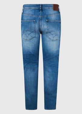 PANTALÓN VAQUERO STANLEY TAPER FIT HN2 EN DENIM AZUL