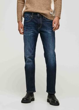 PANTALÓN VAQUERO KINGSTON ZIP REGULAR FIT Z45 EN DENIM AZUL