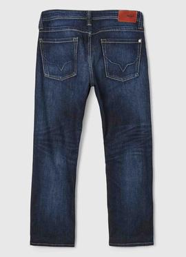 PANTALÓN VAQUERO KINGSTON ZIP REGULAR FIT Z45 EN DENIM AZUL