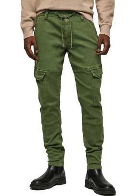 PANTALÓN JOGGER BOLSO CARGO JARED VERDE GYMDIGO DENIM