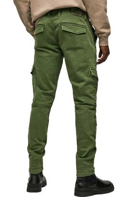 PANTALÓN JOGGER BOLSO CARGO JARED VERDE GYMDIGO DENIM