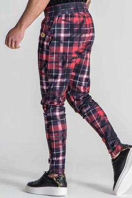 PANTALÓN JOGGER CAMDEM TARTAN ROJO