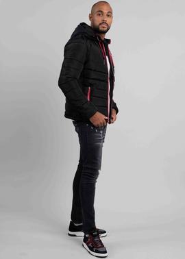 CHAQUETA ACOLCHADA VENTURE SWELL NEGRA