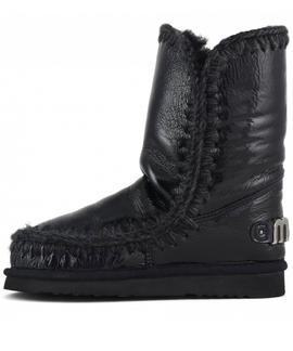 BOTA ESKIMO 24 LOGO RHINESTONE NEGRA CHAROL