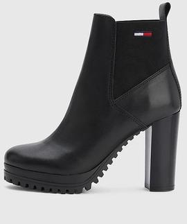 BOTÍN ESSENTIALS HIGH HEEL BOOT NEGRO