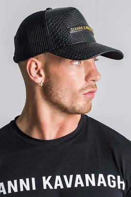 GORRA CON PLACA GK NEGRA