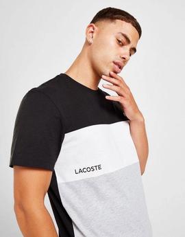 CAMISETA LACOSTE COLOR BLOCK MULTICOLOR