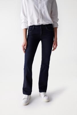 WONDER PUSH UP BOOTCUT EN DENIM AZUL ÍNDIGO