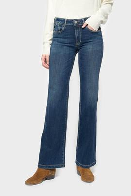 PANTALÓN VAQUERO JF PULP FLARE HIGH RISE BLUE