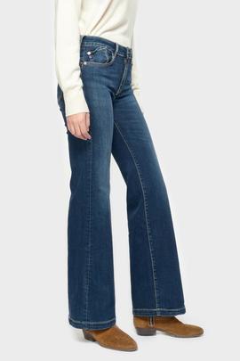 PANTALÓN VAQUERO JF PULP FLARE HIGH RISE BLUE