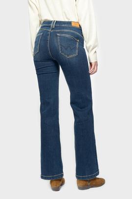 PANTALÓN VAQUERO JF PULP FLARE HIGH RISE BLUE