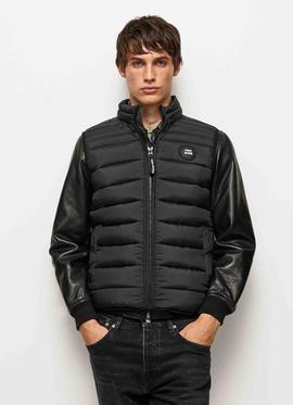 CHALECO ACOLCHADO JACK VEST NEGRO