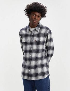 SOBRECAMISA JACKSON WORKER RELAXED FIT TYRONE BLACK AGATE