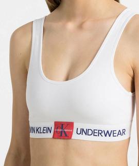 UNLINED BRALETTE 100 WHITE